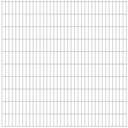 Pannello di Recinzione 2D 2,008x2,03 m Argento - Argento - Youthup características