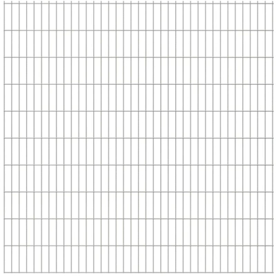 Pannello di Recinzione 2D 2,008x2,03 m Argento - Argento - Youthup