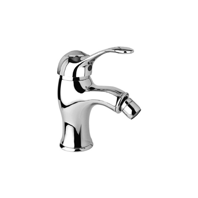 Miscelatore monocomando per bidet con scarico, erogazione orientabile serie ricordi gs