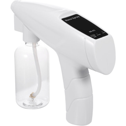Pistola disinfettante portatile portatile atomizzatore nano regolabile spruzzatore a luce blu capacita di ricarica USB da 200 ml características
