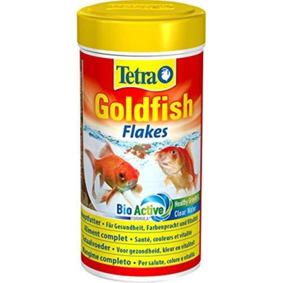GOLDFISH MANGIME IN FIOCCHI PER PESCI ROSSI 250 ml. - Tetra
