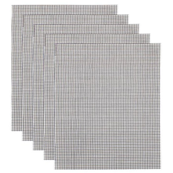 Tappetino per barbecue 40 * 33 cm | Confezione da 5 pezzi nera - Confezione da 5 pezzi nera precio