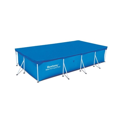 Bestway - Bâche 4 saisons pour piscine hors sol Steel Pro 400 x 211 x 81 cm