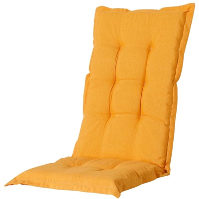 Madison Cuscino Sedia Schienale Basso Panama 105x50 cm Dorato - Oro