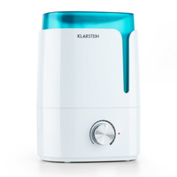 Klarstein - Stavanger Umidificatore Ultrasuoni Funzione Aroma 3,5 L Bianco/Turchese en oferta