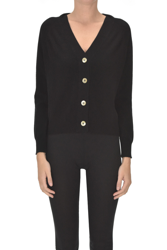 Cropped cashmere cardigan características