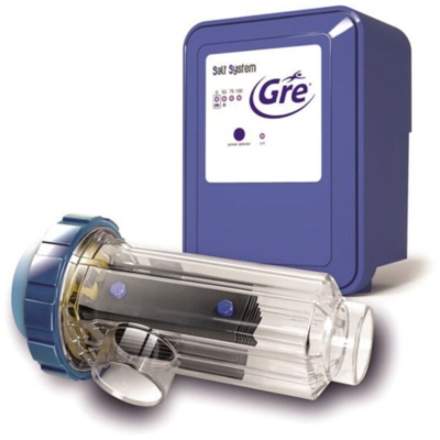 Gre Pools - Sterilizzatore a sale Gre per piscine fino a 60 M3 con regolatore di ph