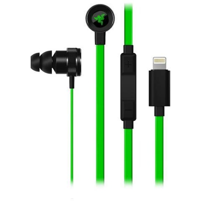Hammerhead Auricolari Lightning colore Verde / Nero
