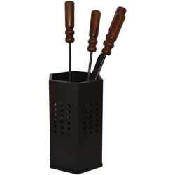 Attrezzature Camino Cubo 4 Pz. -669 precio