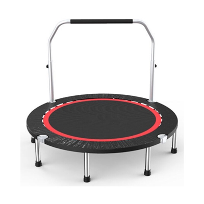 Trampolino fitness da 40 pollici, corda in gomma silenziosa appesa, impugnatura a T regolabile in altezza