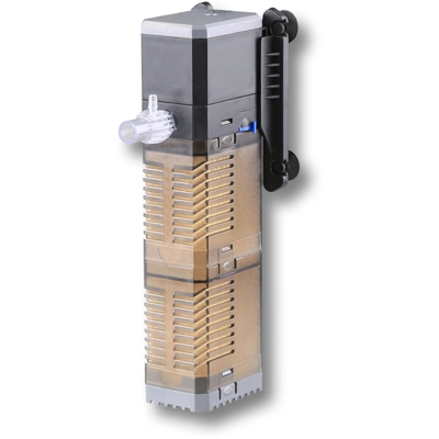 Pompa per acquario SunSun CHJ-602 ECO 600 l/h solo 8W, con Spugna filtrante