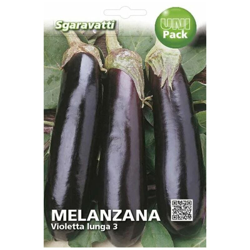 Busta Semi Orto Melanzana Violetta Lunga 3 - Sgaravatti en oferta