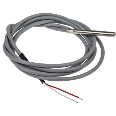 Sensore PT1000 tipo PT 1000, cavo 1.5m, diametro sonda 5mm, lunghezza sonda 50mm, in acciaio inossidabile, -20°C a