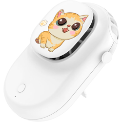 Mini ventaglio da appendere al collo Ventilatore per collana a mani libere 3 velocita portatile ricaricabile per viaggi all'aperto Campeggio en oferta