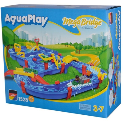 Set Mega Bridge 1528 120x105x22 cm 3599086 - Blu - Aquaplay