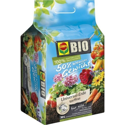 Universale Terreno Organico, Torba Senza 30L Compo Sana (A 72)