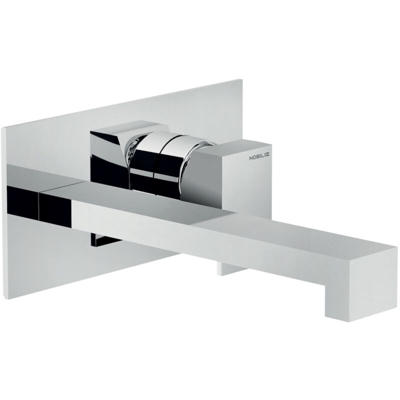 Nobili Rubinetteria Mia 102198/1 Parte Est. Miscelat. Lavabo Muro Bocca 200 Cromo