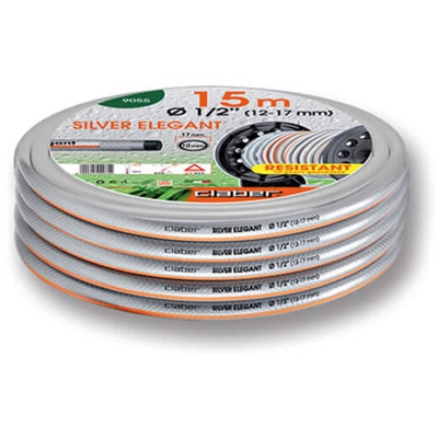 Tubo claber 9056 silver elegant diametro 1/2 lunghezza mt 25