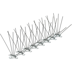 Nature Dissuasori Plurispillo per Volatili 32x11x18 cm 6 pz - Argento características