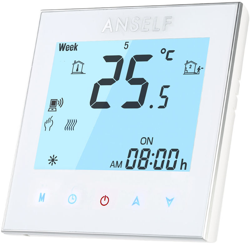 Regolatore di temperatura, controllo wireless per computer portatile WIFI, bianco precio
