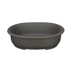 Vaso per bonsai Giapponese Morrisan ovale in gres 15x12x5,5 cm - B21-20c características