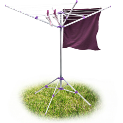 Stendino, Alluminio, Argento, con le seguenti misure HBT: ca. 158 x 167 x 167 cm en oferta