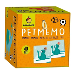 Lgvshopping - 20 Coppie Tesserine degli Animali Gioco della Memoria Concentrazione Bambini características