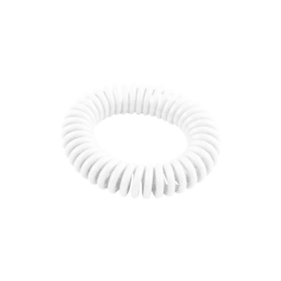 1 bracciale molla gomma repellent citronella antizanzare profumato trasparente