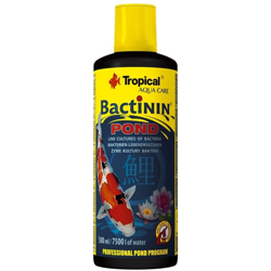 Pond Bactinin 500ml - Culture di batteri vivi, per la maturazione, promuove il processo di decomposizione organica nei laghetti - Tropical características