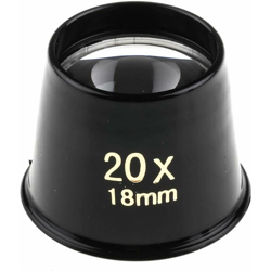 Lente di ingrandimento RS PRO, ingrandimento 20x, diam. 26mm en oferta