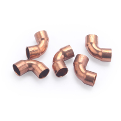 Raccordo a gomito in rame a saldare, 90°, piccolo raggio, doppio femmina, uguale, ø12, 5 pezzi NOYON & THIEBAULT características