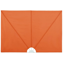 Tenda Laterale per Terrazza Pieghevole Terracotta 300x200 cm - Marrone - Vidaxl características