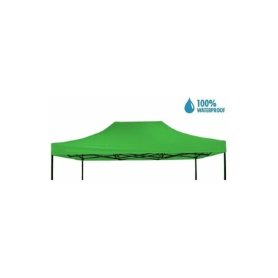 Grecoshop - Tetto/Copertura superiore impermeabile per Gazebo 3x4,5m Verde
