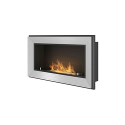 Biocamino Rame90 90Cm X 49Cm, Colore Inox/ Metallo Grigio características