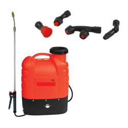 Pompa A Zaino 16Lt A Batteria Ricaricabile + Accessori - Spalla Irrorare características