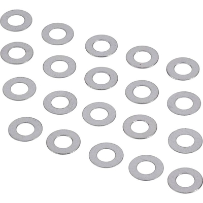Rondella Acciaio 3 mm 6 mm 0.2 mm 20 pz.