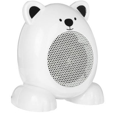Mini riscaldatore elettrico portatile da 360 W 220 V Riscaldatore bianco