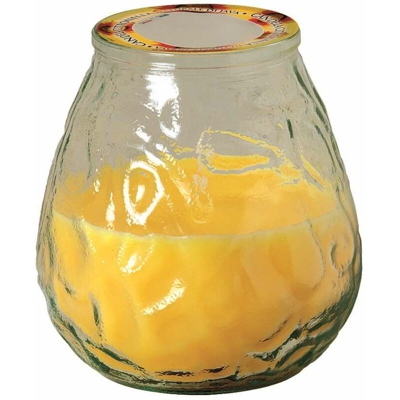 Orvital Spa-chimico - Bicchiere in Vetro con Candela alla Citronella