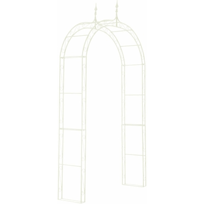 Arco da Giardino Lenz in Ferro Antico/crema