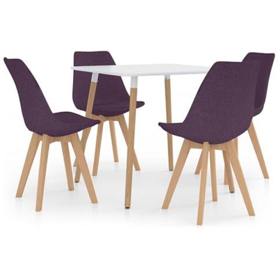 Set Da Pranzo 5 Pz Viola