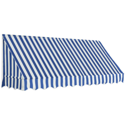 Tenda da Sole per Bistrò 250x120 cm Blu e Bianca - Blu - Vidaxl características