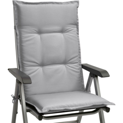 Beautissu Cuscino per Sedia a Sdraio Loft HL 120x50x6cm Resistente e Comodo Anche per sedie reclinabili, spiaggine e poltrone Grigio chiaro características