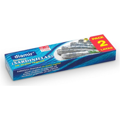 Sardine in olio (2 x 90 g) - Diamir