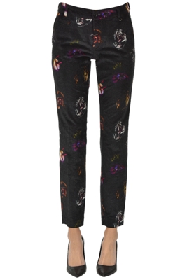 Velvet chino trousers