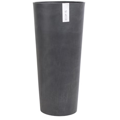 Vaso Amsterdam High grigio scuro 50cm - Ecopots