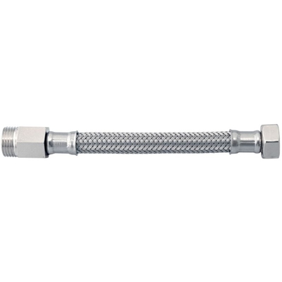 Flessibile in acciaio con prolunga 1/2â€ml - 1/2â€f | 200 mm