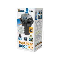 KIT FILTRO LAGHETTO STAGNO 18000 COMPLETO DI POMPA FILTRO UVC DA 18 W - Superfish características