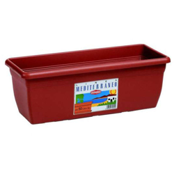 Vaso in Plastica Medio Rettangolare Coccio 80X20 H.16 - Stefanplast precio