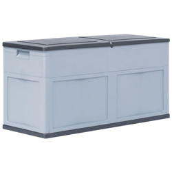 Baule da Giardino 320 L Grigio Nero características