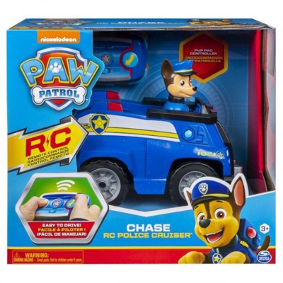 Paw Patrol Macchinina Telecomandata Chase Cruiser - Blu